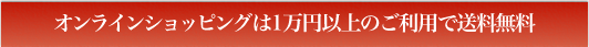 1万円以上送料無料